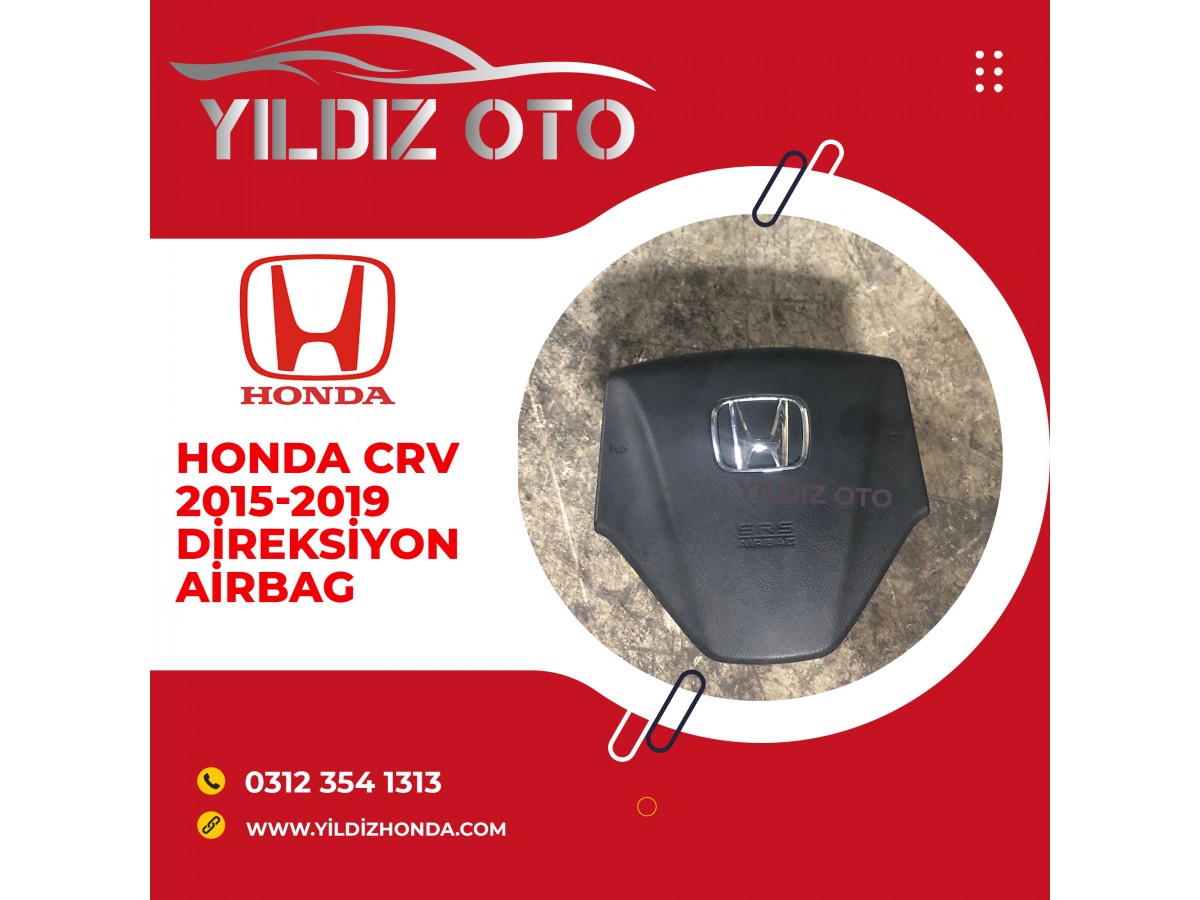 Honda crv 2015 - 2019 direksiyon airbag