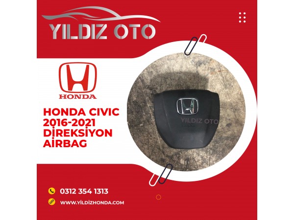 Honda cıvıc 2016-2021 direksiyon airbag