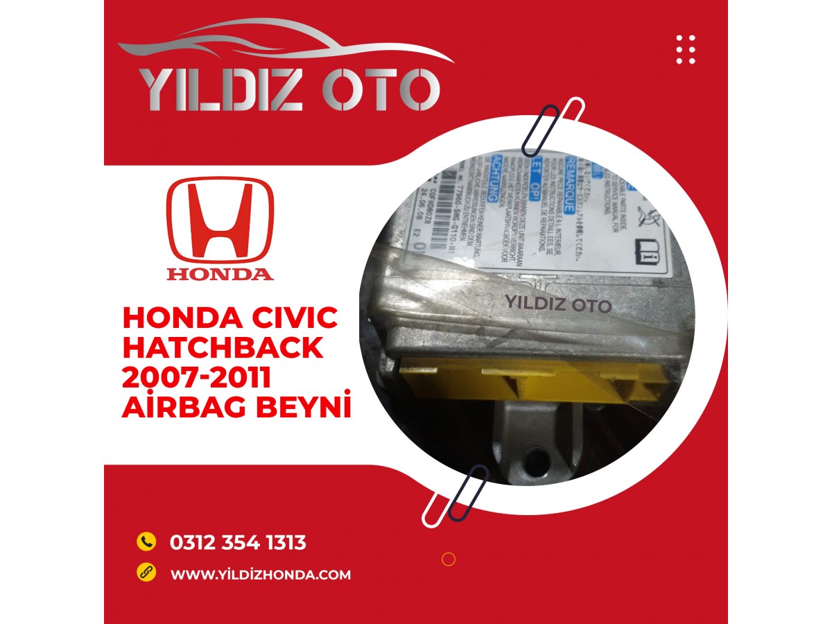 Honda civic hatchback 2007-2011 airbag beyni