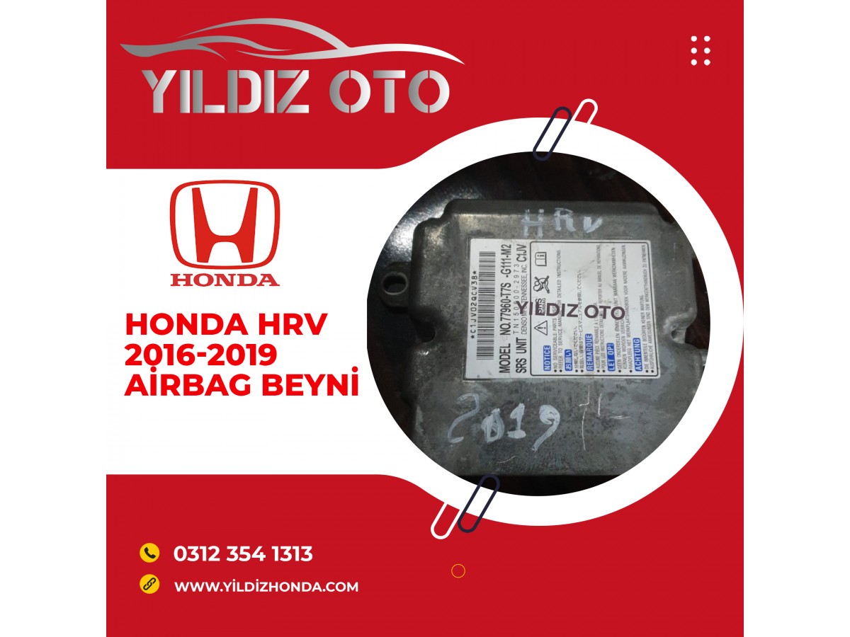 Honda hrv 2016-2019 airbag beyni