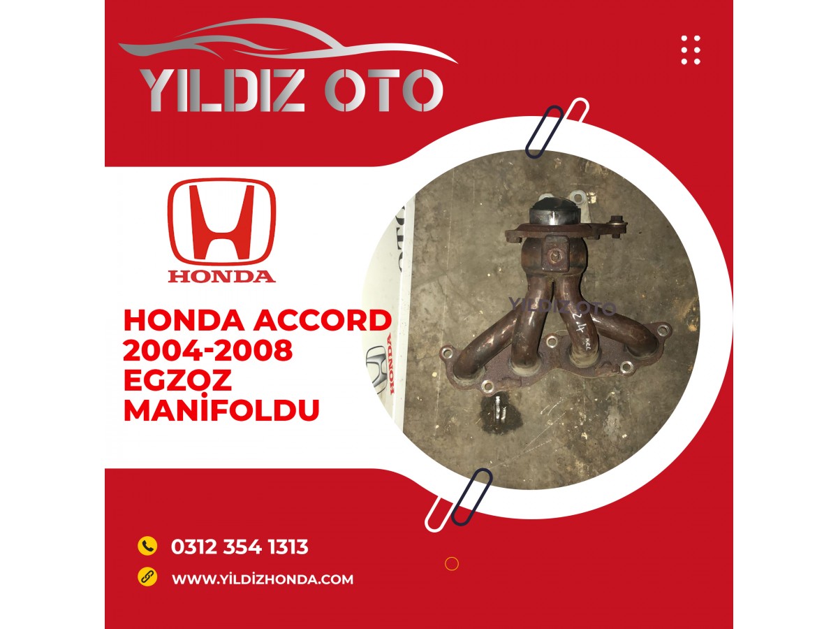 Honda accord 2004-2008 egzoz manifoldu