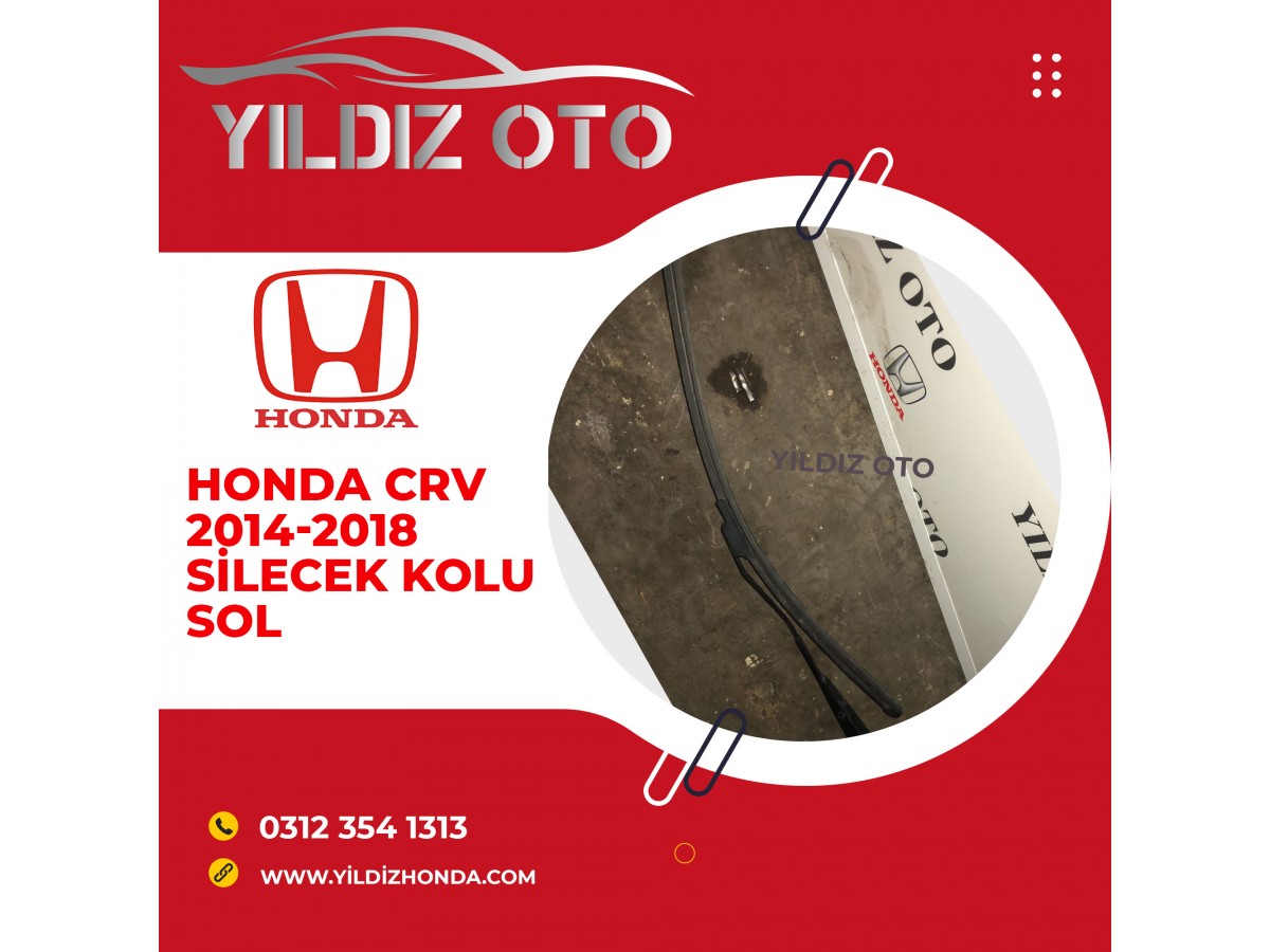 Honda crv 2014 - 2018 silecek kolu sol