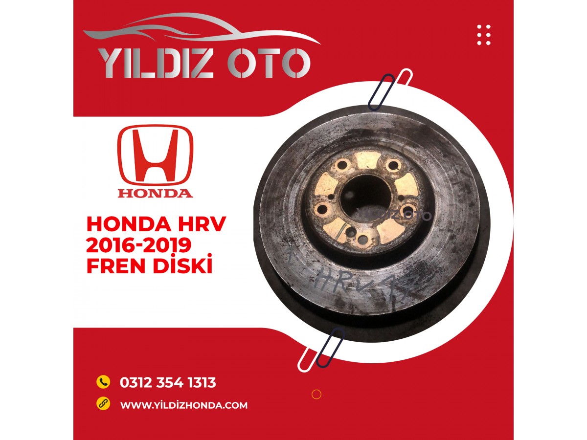 Honda hrv 2016-2019 fren diski