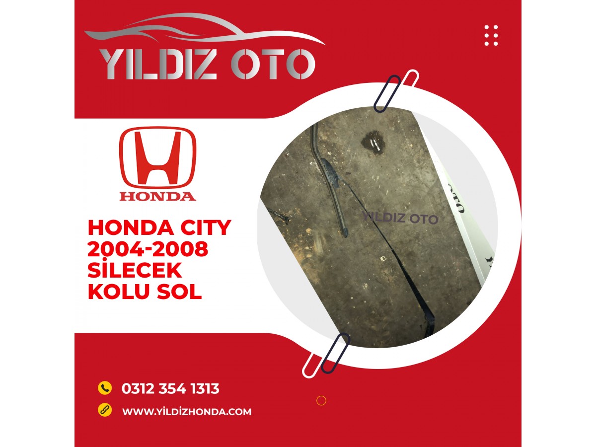 Honda cıty 2004*-2008 silecek kolu sol