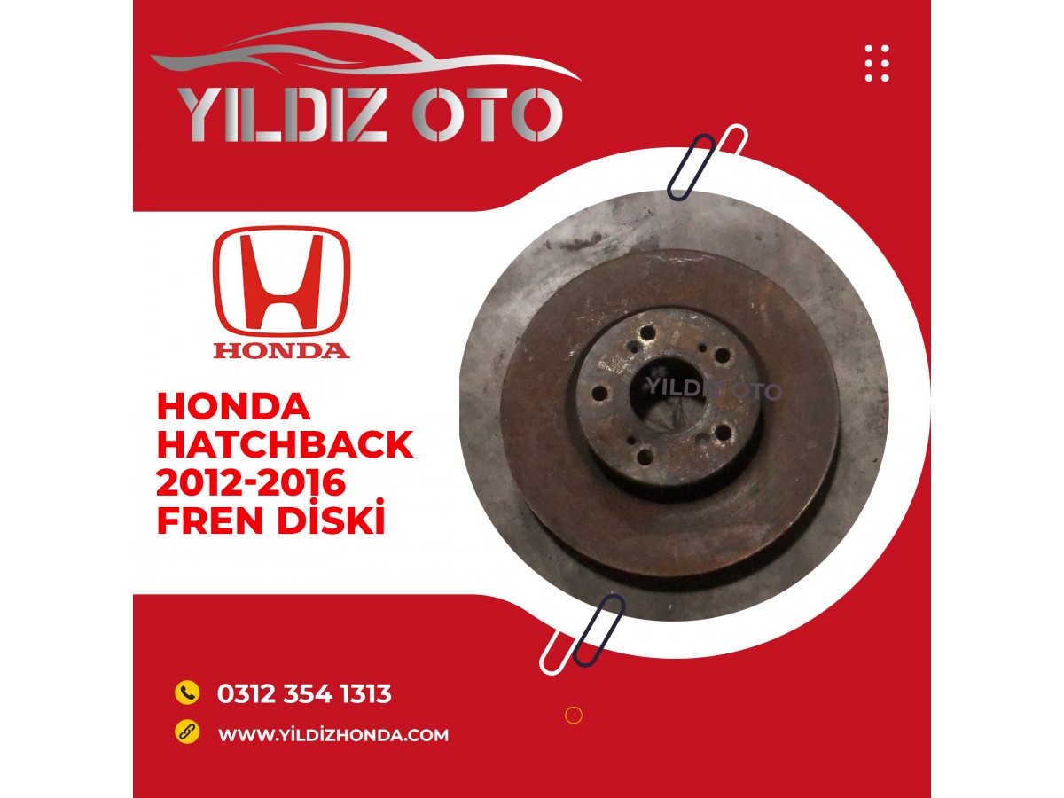 Honda hatchback 2012-2016 fren diski