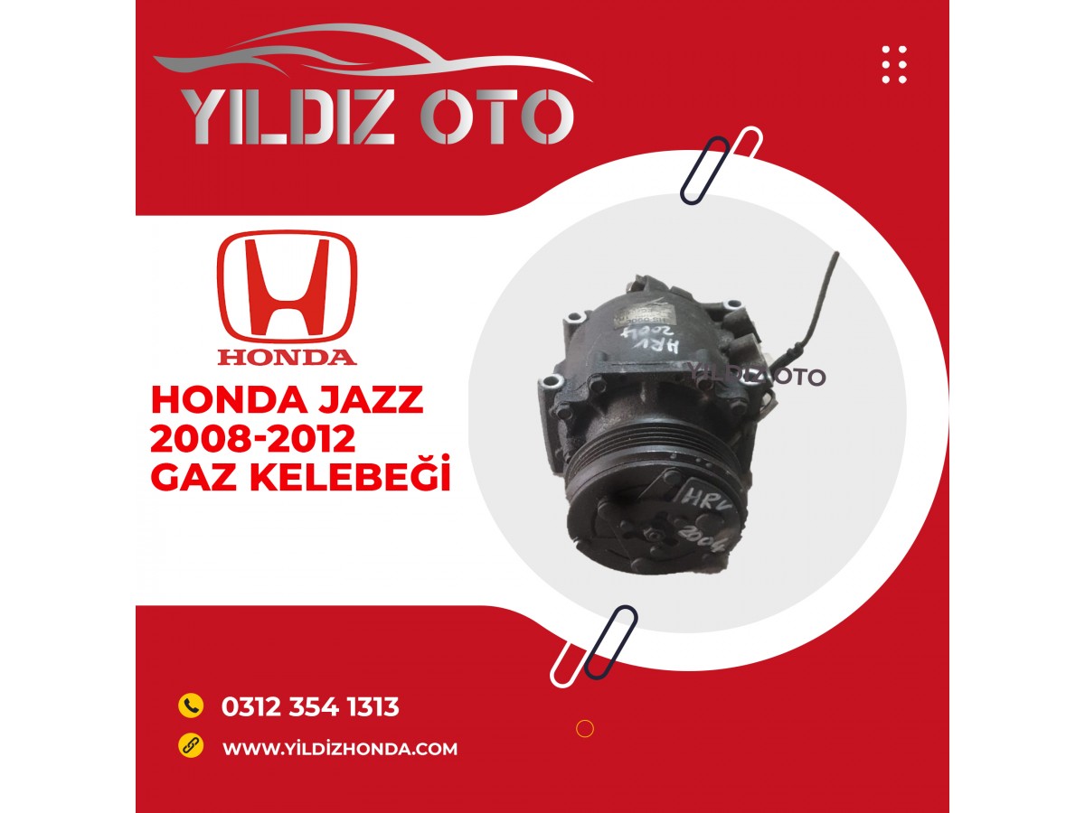 Honda jazz 2008-2012 gaz kelebeği