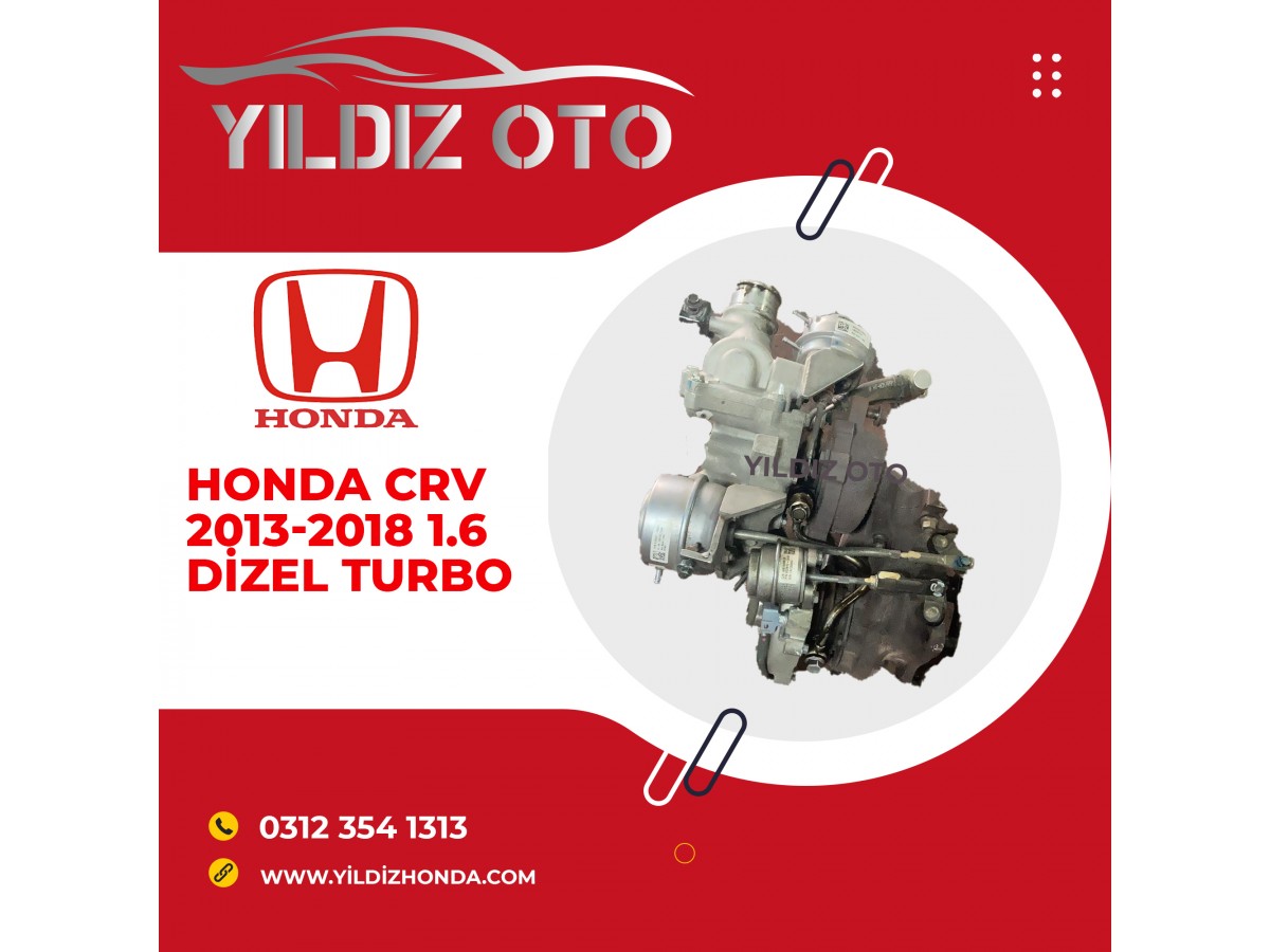 Honda crv 2013-2018 1.6 dizel turbo