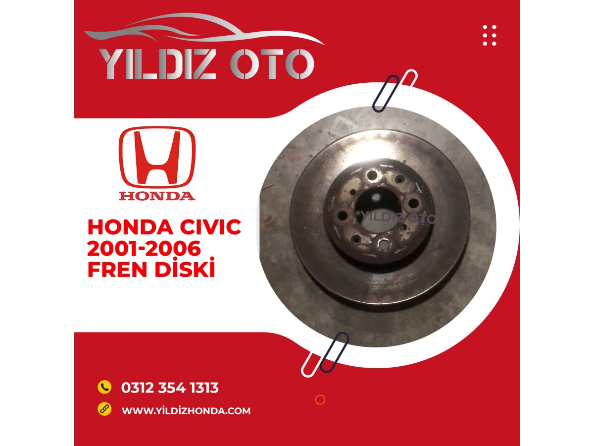 Honda cıvıc 2001-2006 fren diski