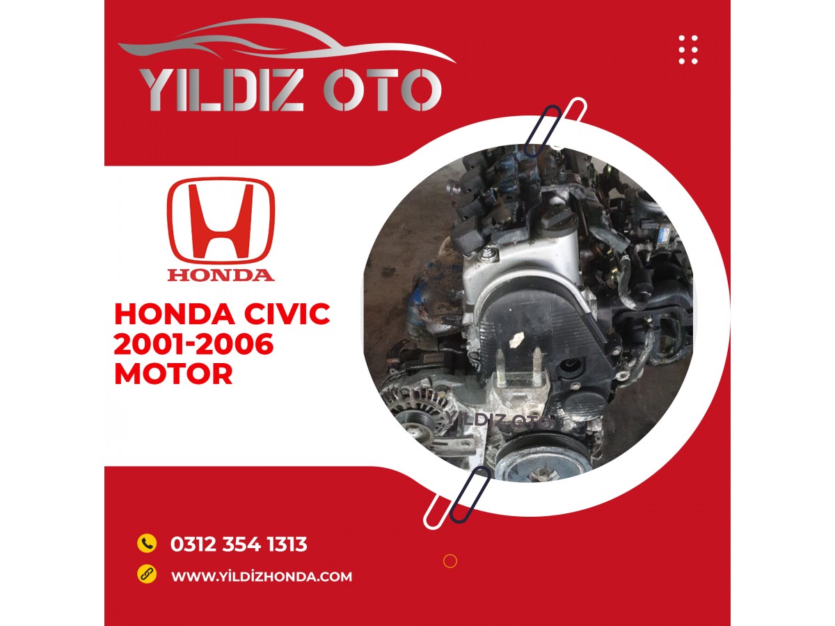 Honda cıvıc 2001-2006 motor