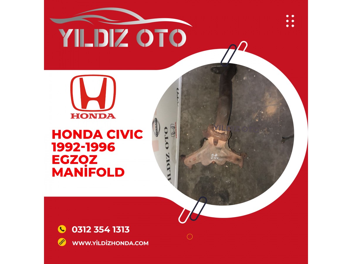 Honda Cıvıc 1992-1996 egzoz manifold