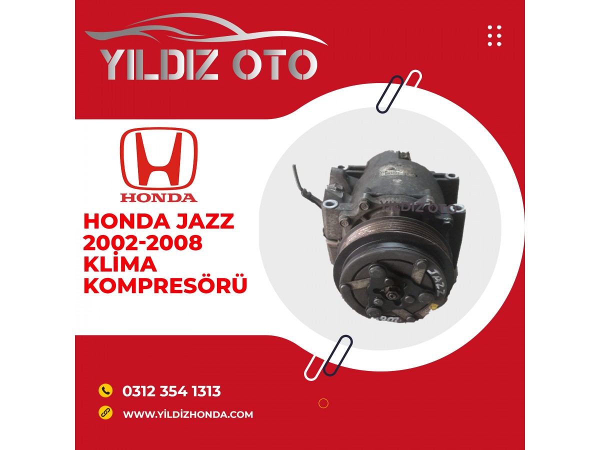 Honda jazz 2002 - 2008 klima kompresörü
